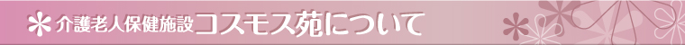 介護老人保健施設コスモス苑について